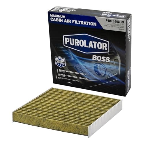 Purolator PurolatorBOSS Cabin Air Filter with Activated Carbon, PBC36080