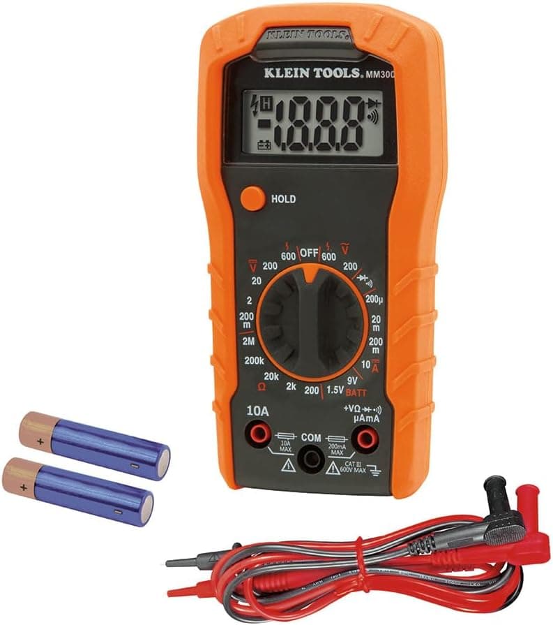 Klein Tools MM300 Digital Manual-Ranging Multimeter