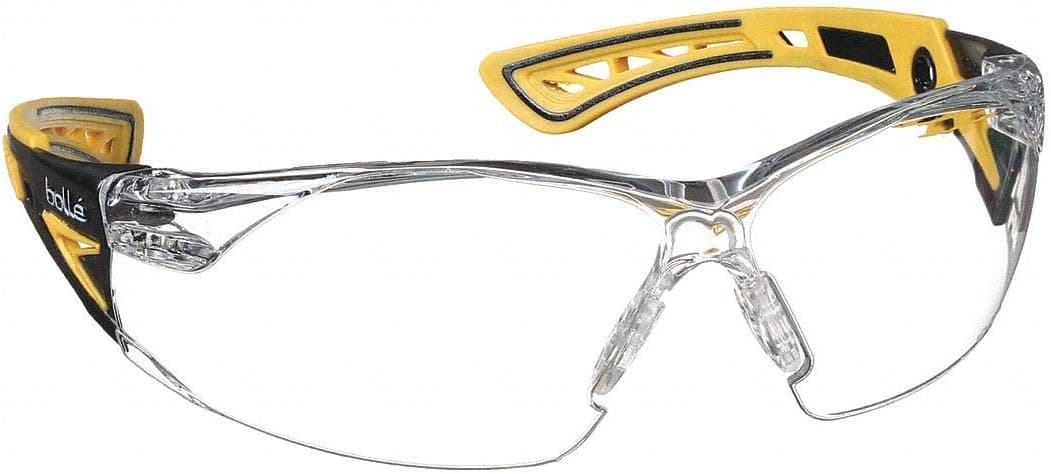 Bollé Rush+ Safety Glasses (40250, Clear Lens)