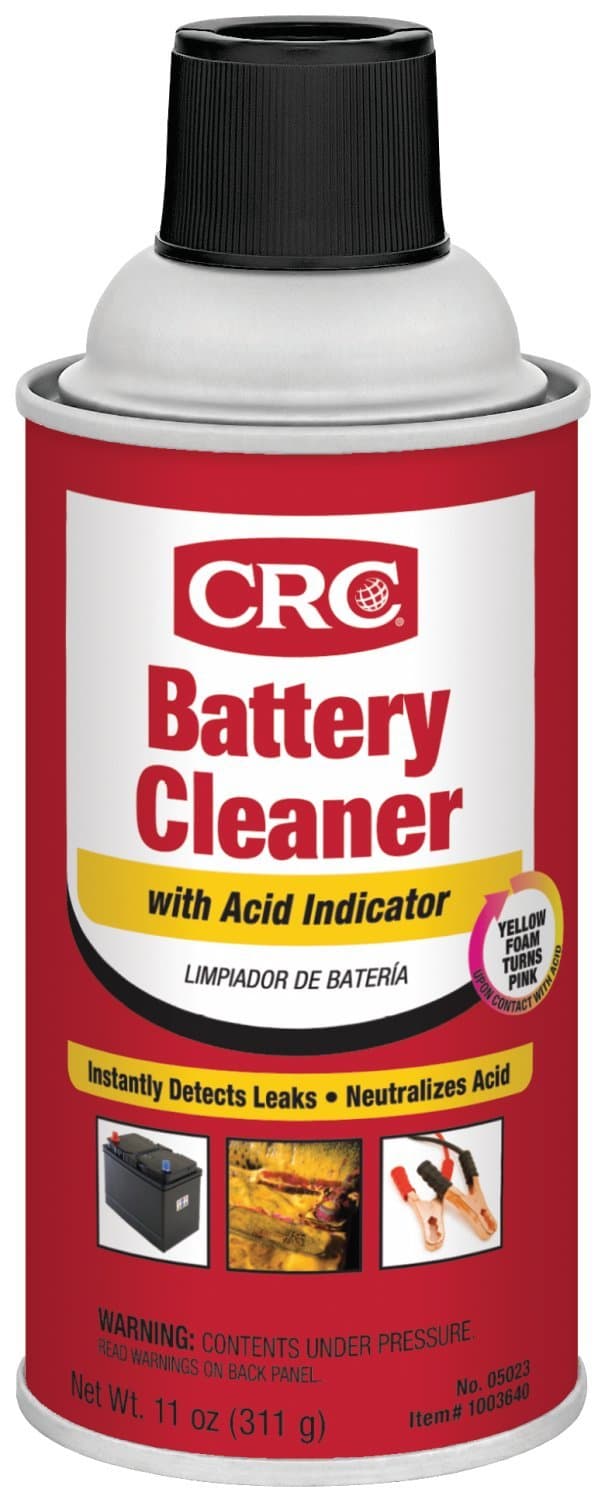 CRC Battery Cleaner with Acid Indicator (11 oz)