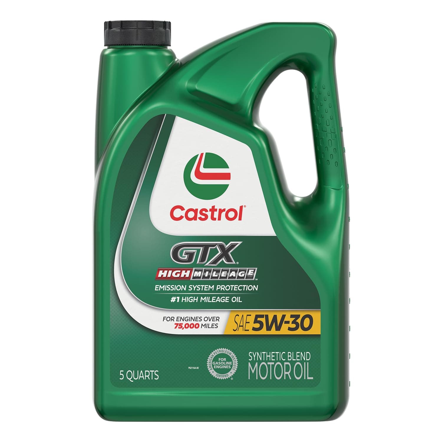 Castrol GTX High Mileage 5W-30 Synthetic Blend Motor Oil