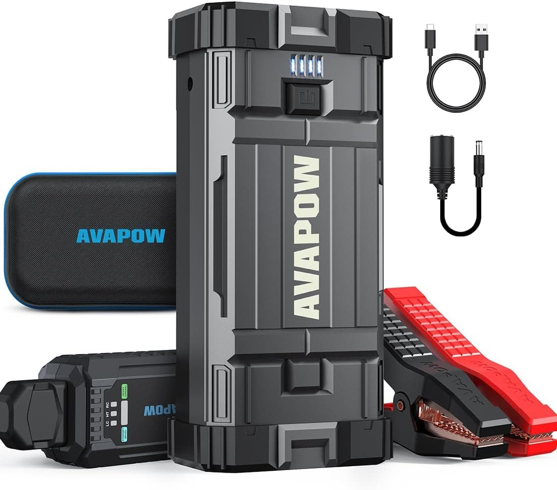 AVAPOW 4000A Jump Starter