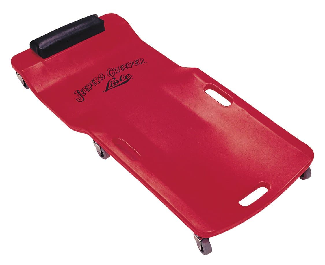 Lisle 92102 Red Low Profile Plastic Creeper