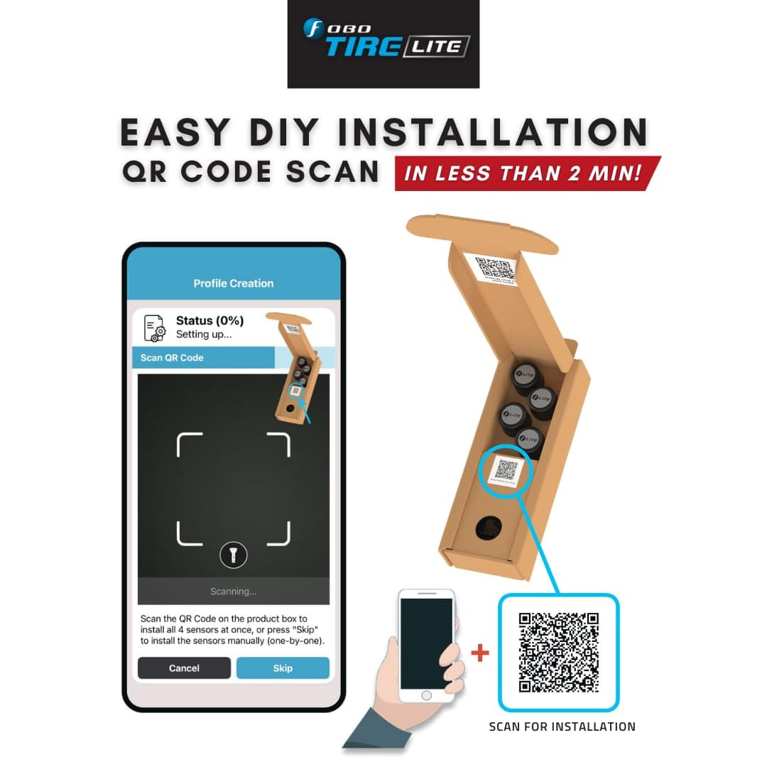 FOBO TIRE LITE TPMS Sensor