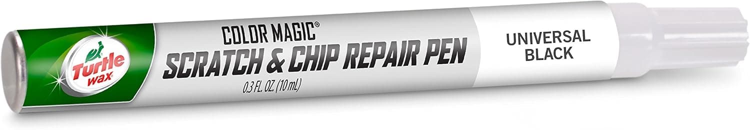 Turtle Wax Color Magic Scratch and Chip Repair Pen, Universal Black