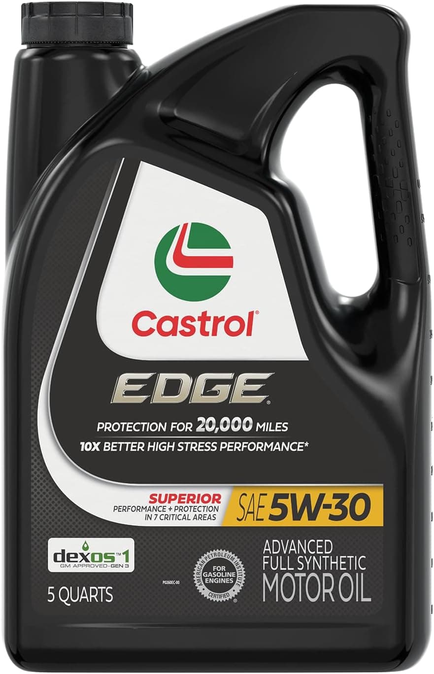 Castrol EDGE Advanced Full Synthetic Motor Oil 5W-30