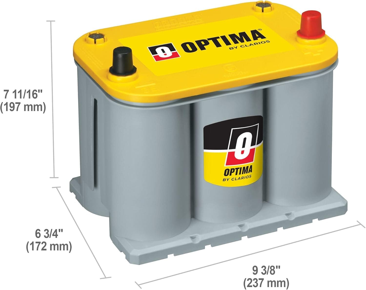 Optima Batteries YellowTop D35 Dual-Purpose AGM Battery