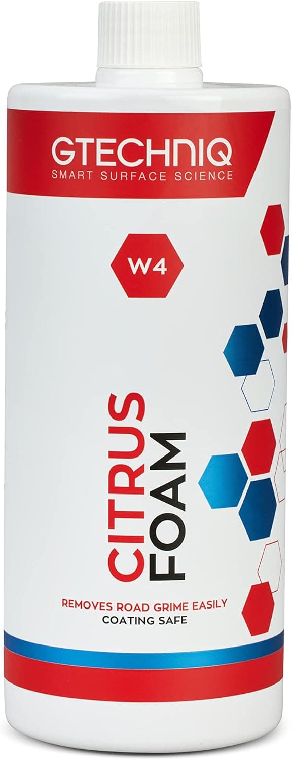 Gtechniq W4 Citrus Foam Shampoo and Degreaser