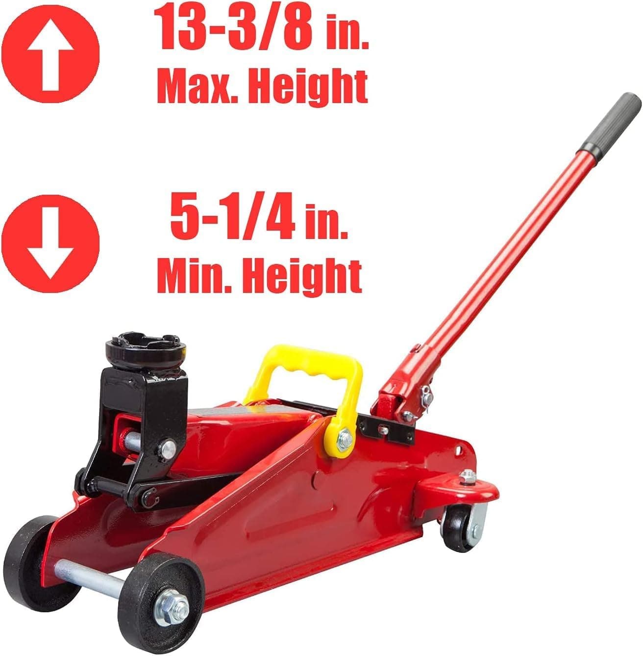 BIG RED T82012 Hydraulic Trolley Floor Jack with Carrying Case