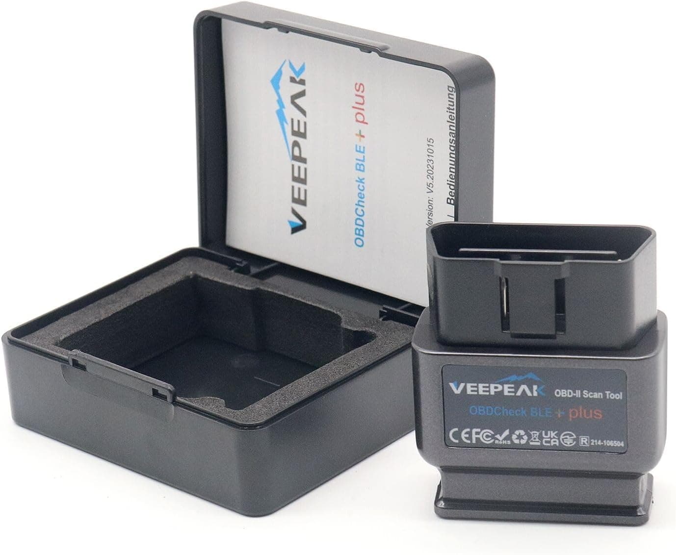 Veepeak OBDCheck BLE+ Bluetooth OBD2 Scanner