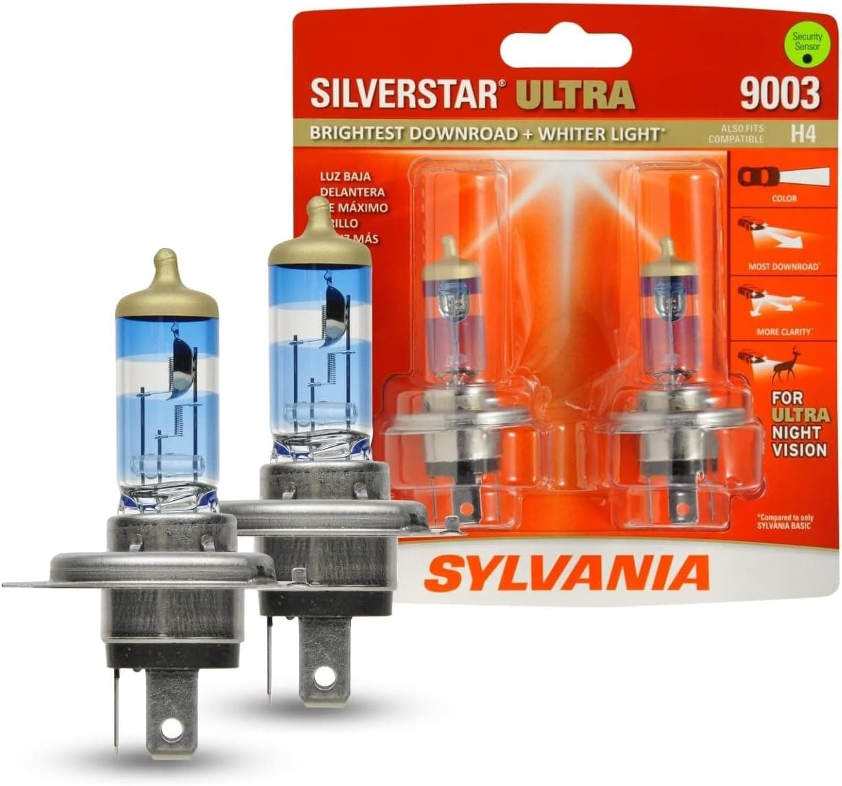 SYLVANIA SilverStar Ultra 9003 Headlight Bulb