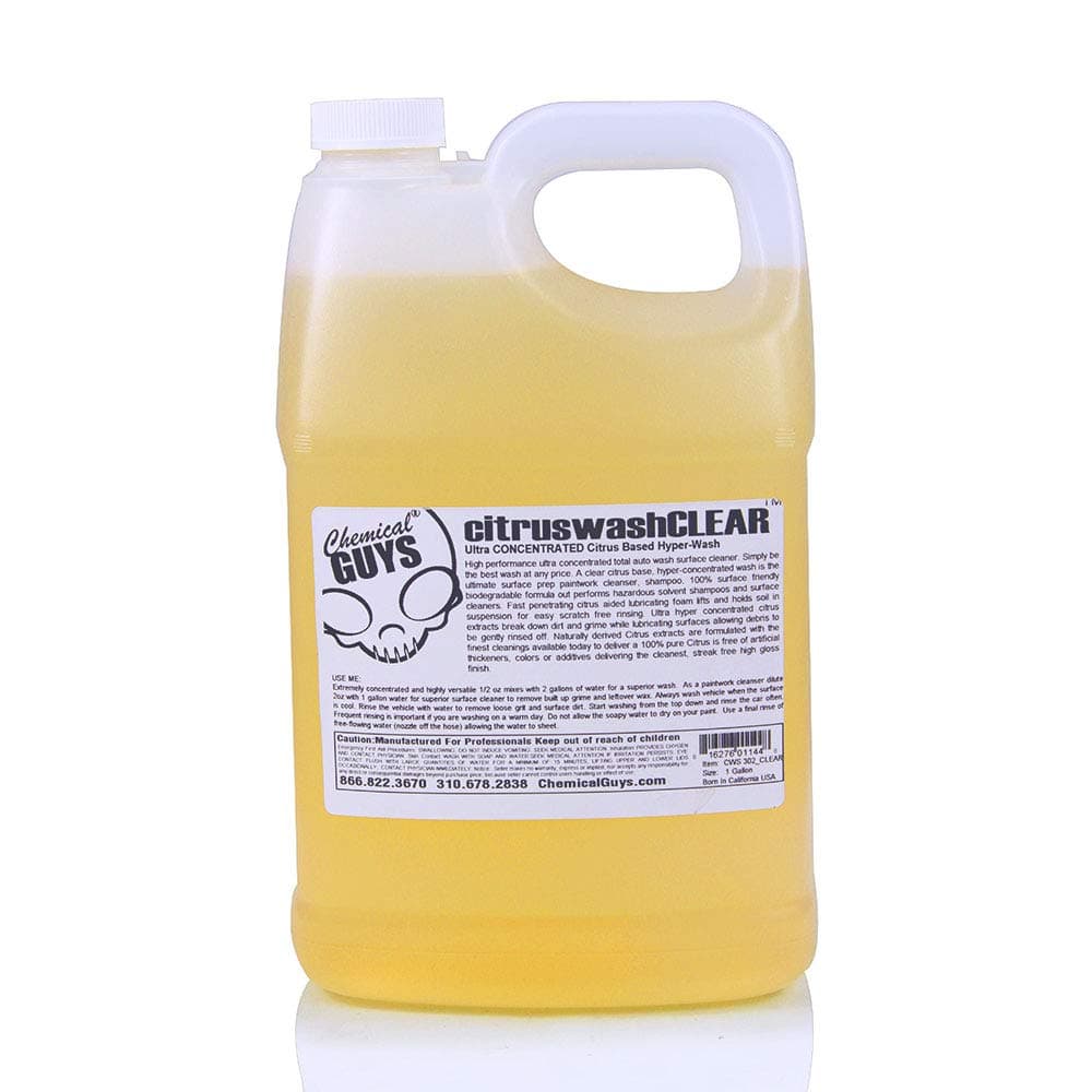 Chemical Guys Citrus Wash Clear Citrus Daily Car Wash with Extreme Suds