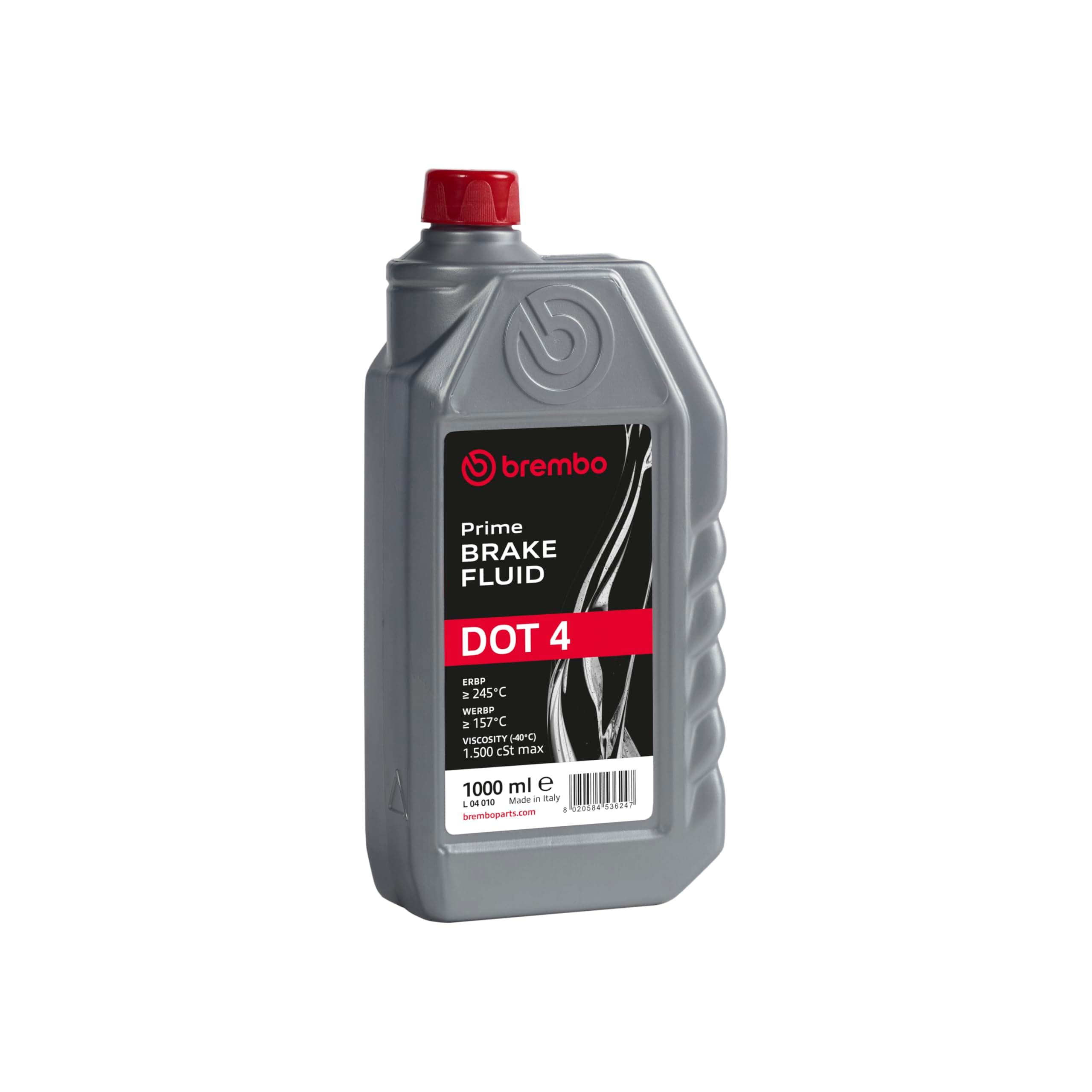 Brembo L04010 Premium DOT 4 Brake Fluid