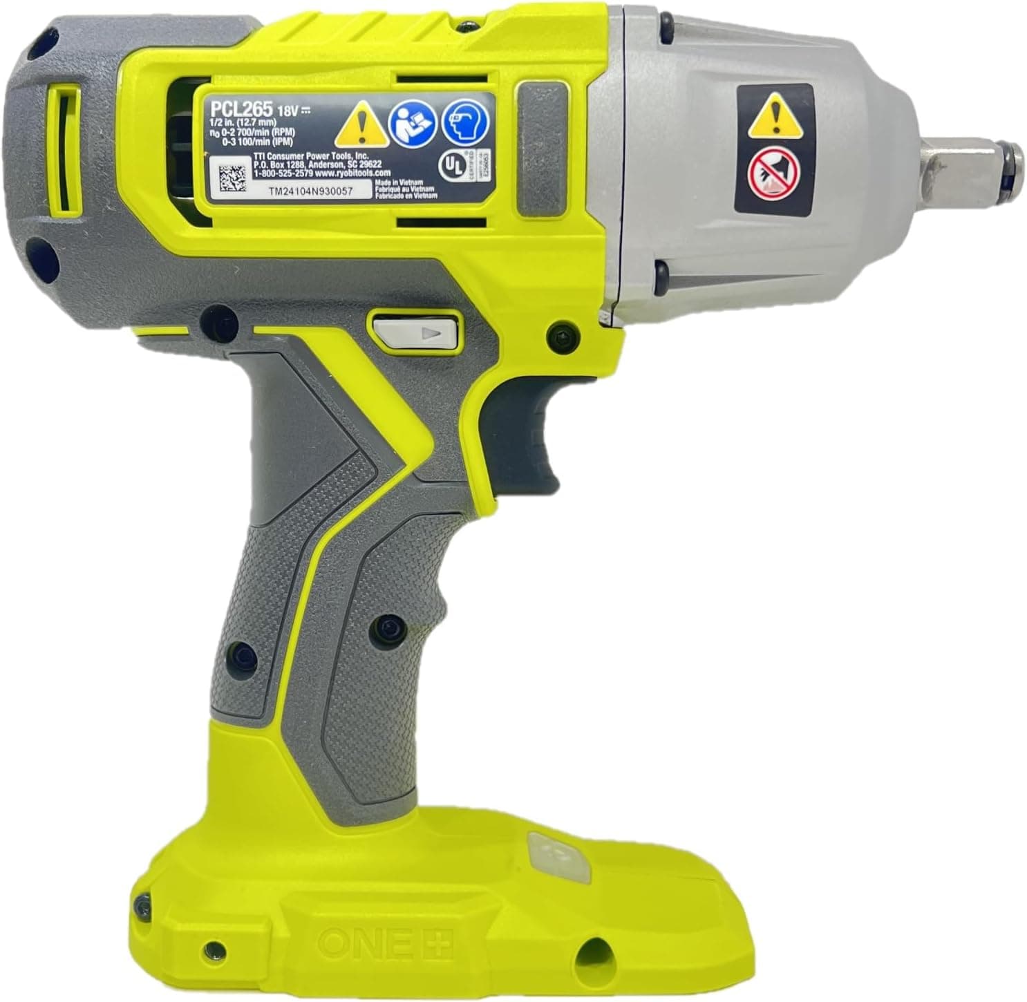 RYOBI PCL265B ONE+ 18V Cordless 1/2 in. Impact Wrench