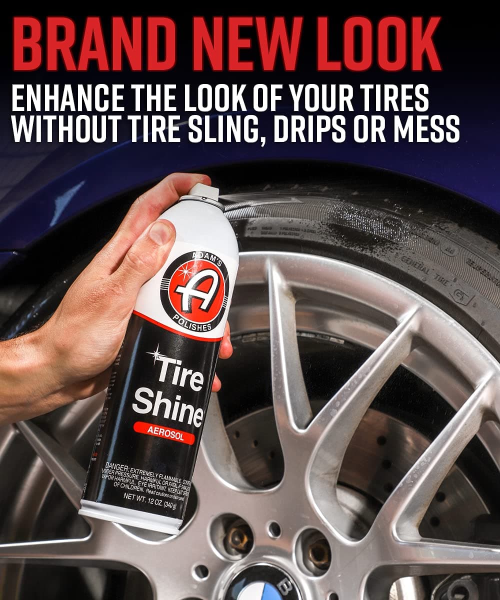 Adam's Polishes Aerosol Tire Shine