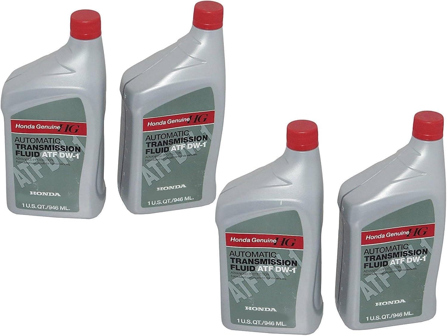 Honda Genuine ATF DW-1 Automatic Transmission Fluid (4-Pack)