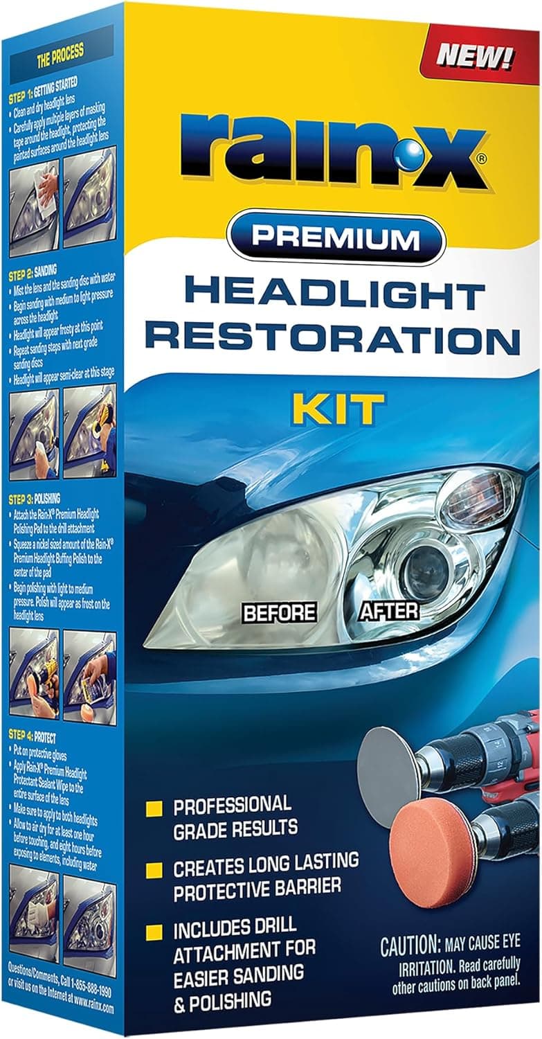Rain-X Headlight Restoration Kit