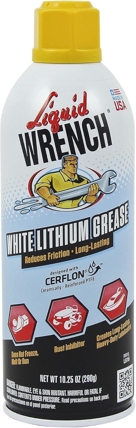 Liquid Wrench L616 White Lithium Grease