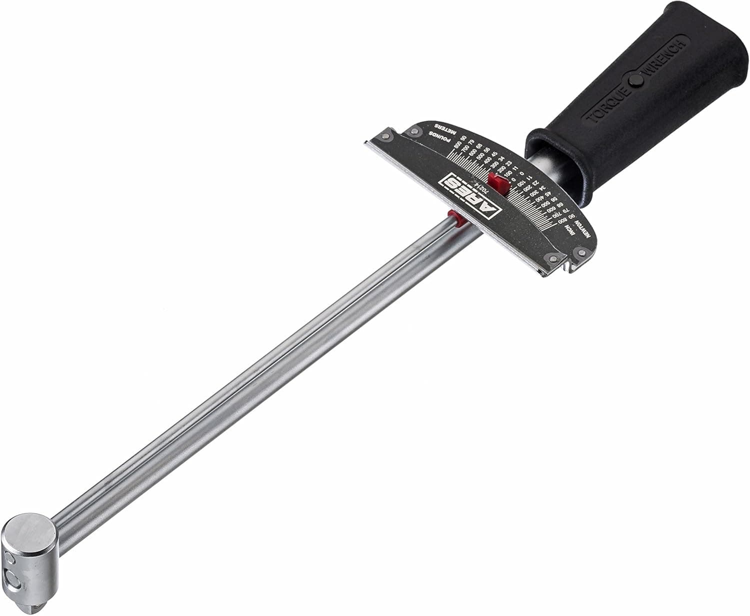 ARES 70214 3/8-Inch Drive Beam Torque Wrench (0–800 in-lb / 0–90 Nm)