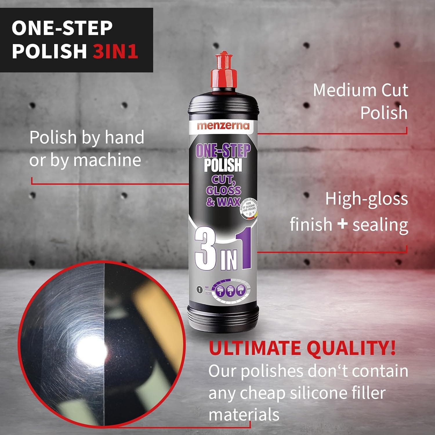 Menzerna 3 in 1 One Step Polish