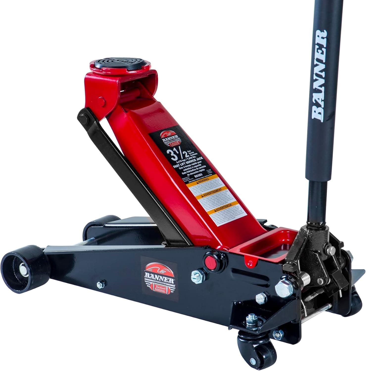 BLACKHAWK B6350 Fast Lift Service Jack, 3.5 Ton