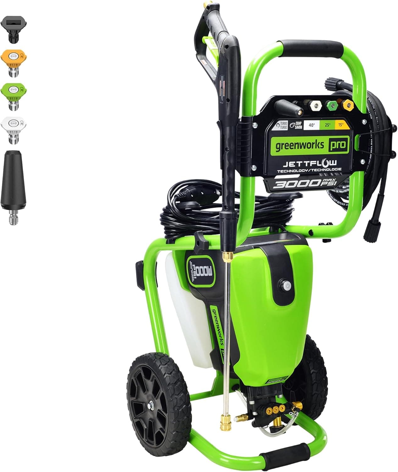Greenworks PRO GPW3000 Brushless Electric Pressure Washer