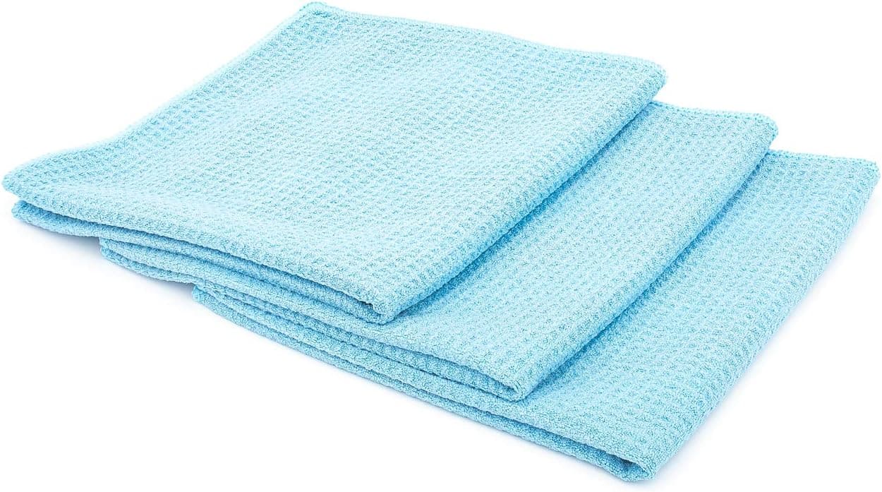 The Rag Company Standard Waffle-Weave Glass Towel