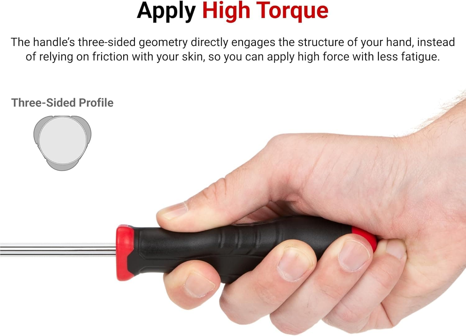 Tekton DRV43017 Long High-Torque Screwdriver Set, 6-Piece (#1-#3 Phillips, 3/16-5/16 in. Slotted)