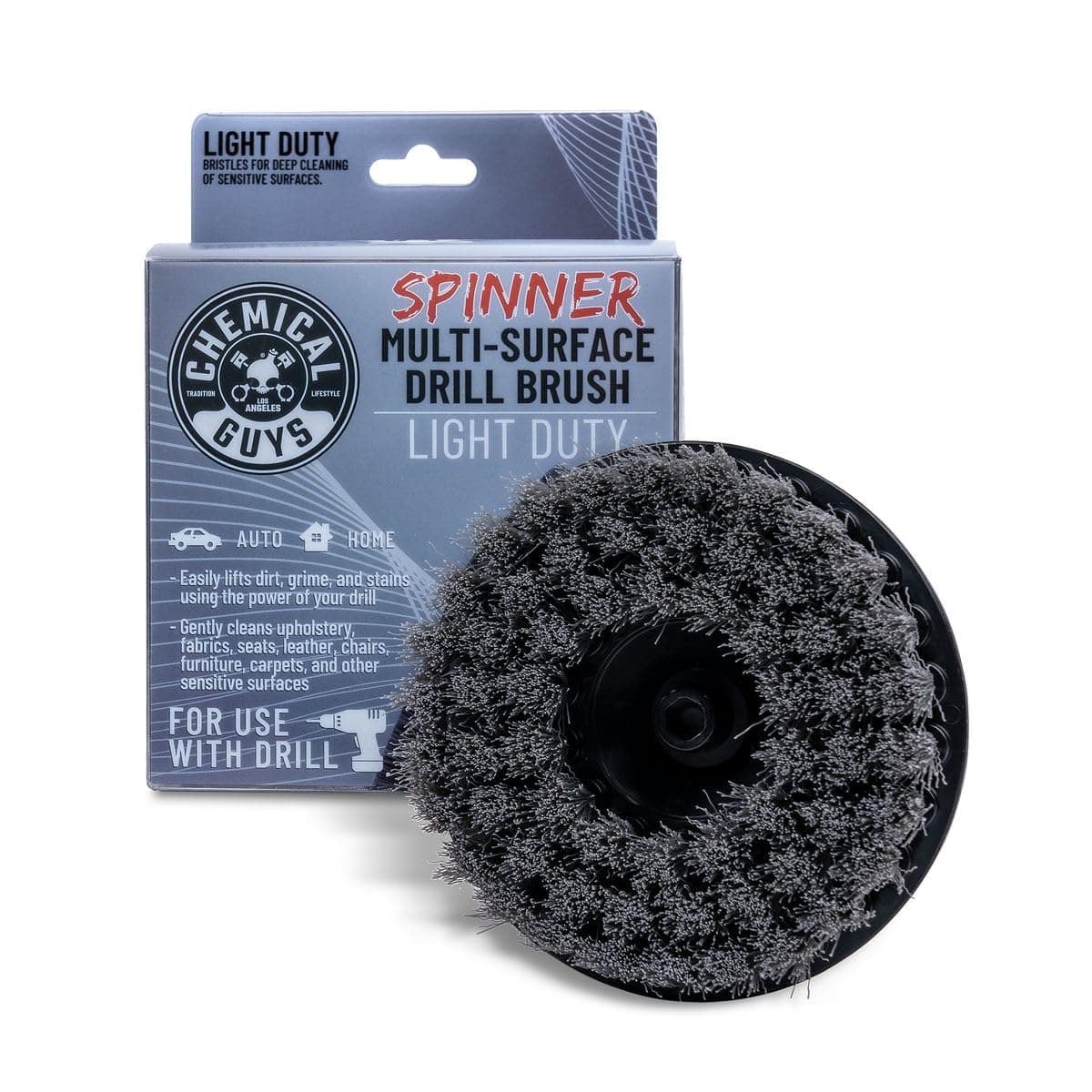 Chemical Guys Light Duty Spinner Multi-Surface Drill Brush (ACC506)