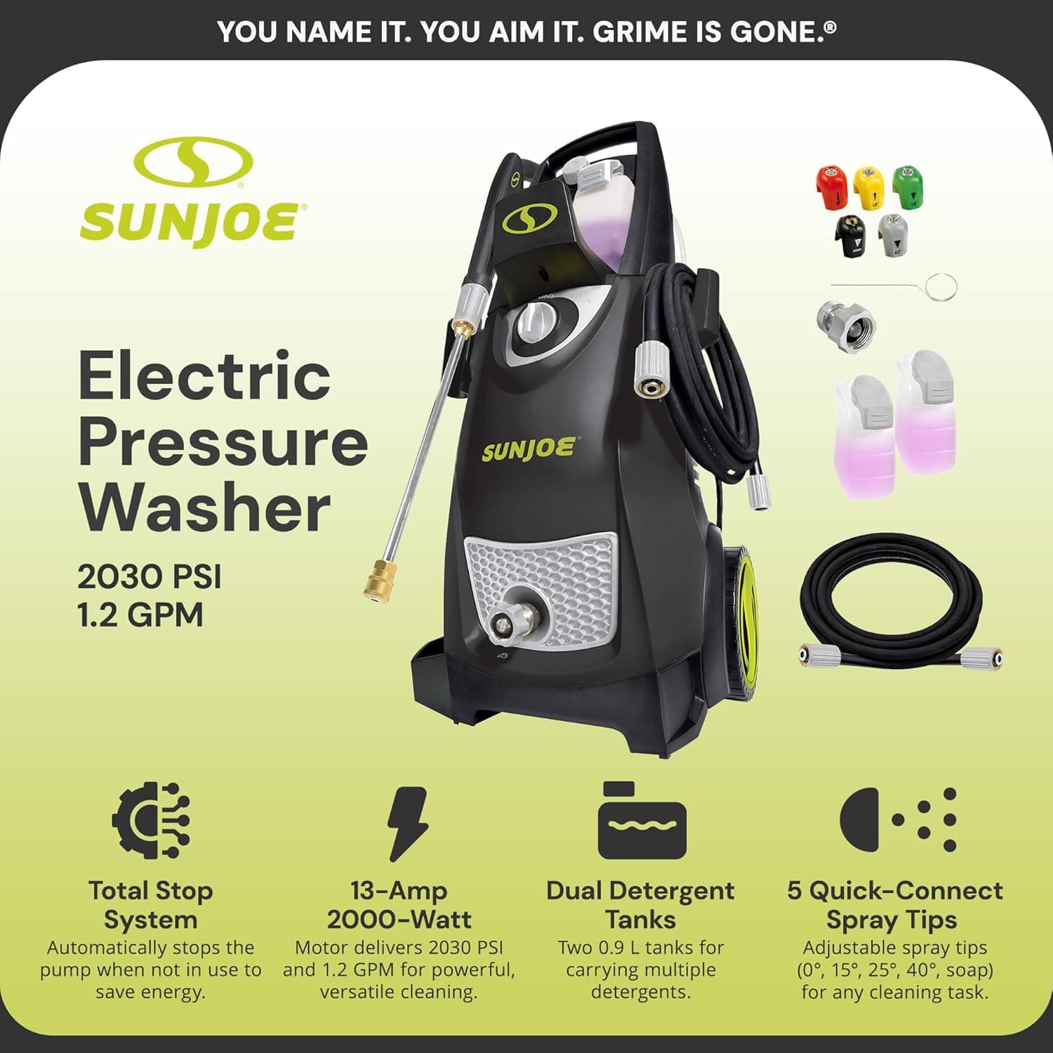 Sun Joe SPX3000 Electric Pressure Washer