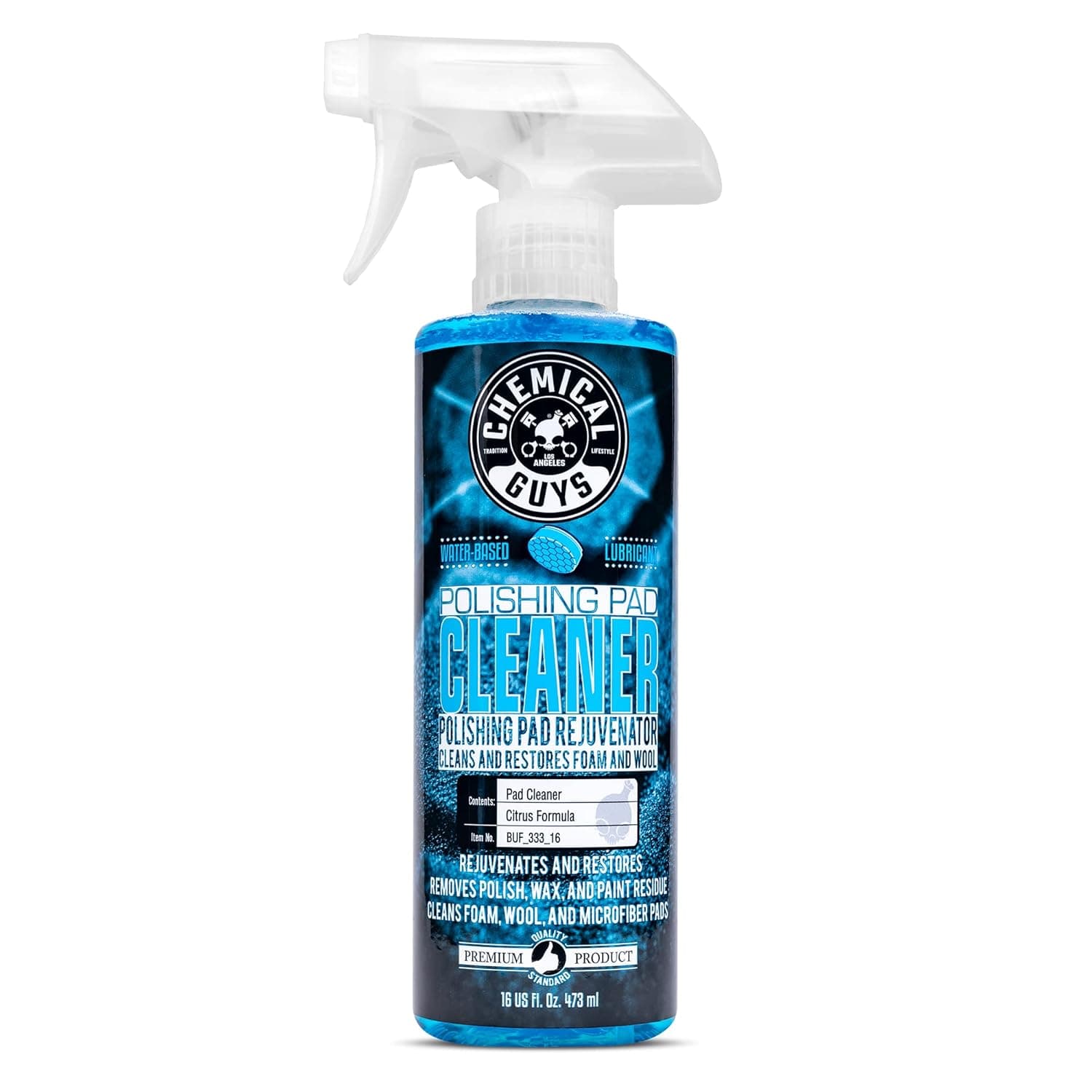 Chemical Guys BUF_333_16 Foam and Wool Polishing Pad Cleaner