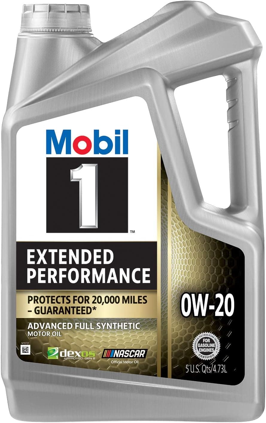 Mobil 1 Extended Performance Full Synthetic Motor Oil 0W-20
