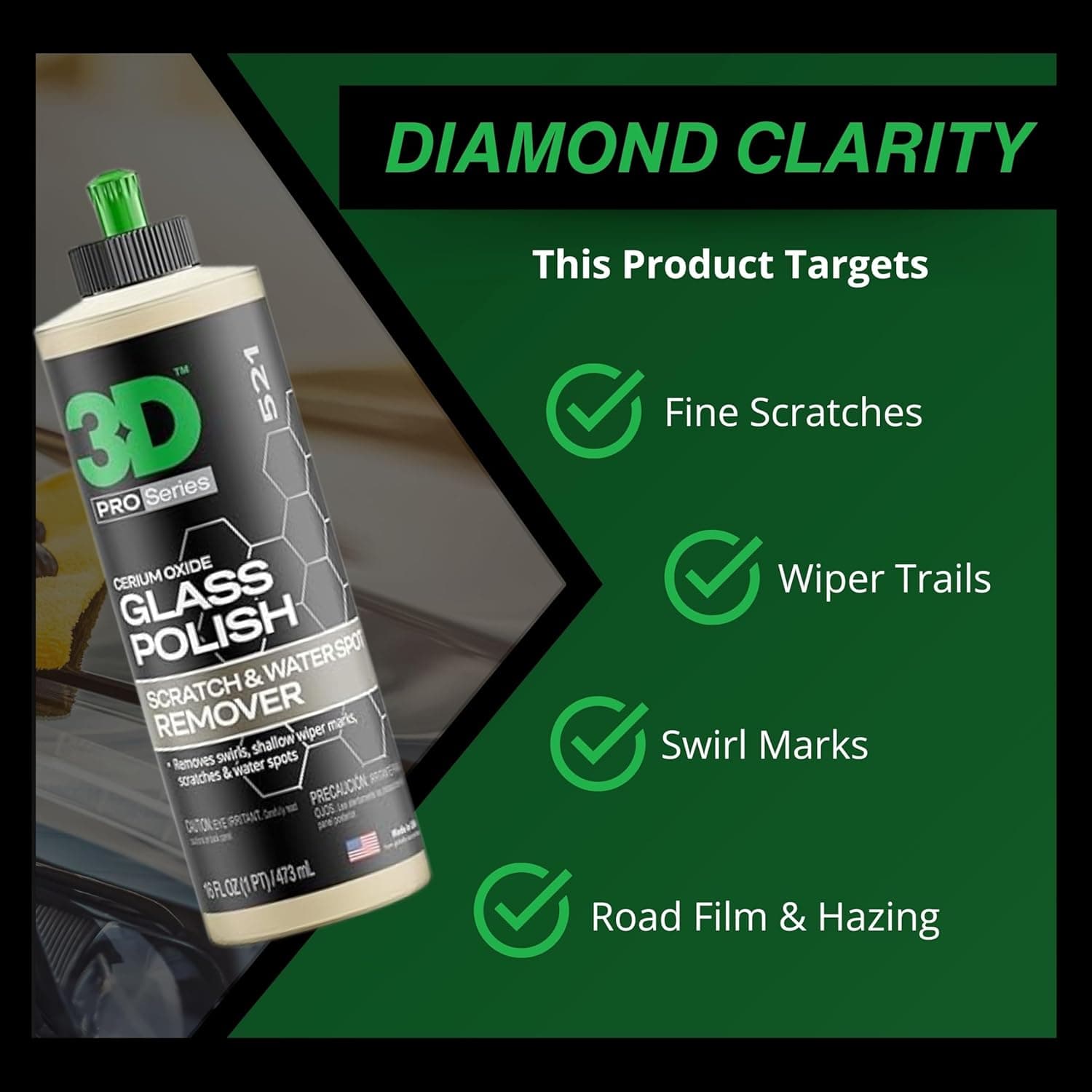 3D Car Care 3D Glass Polish