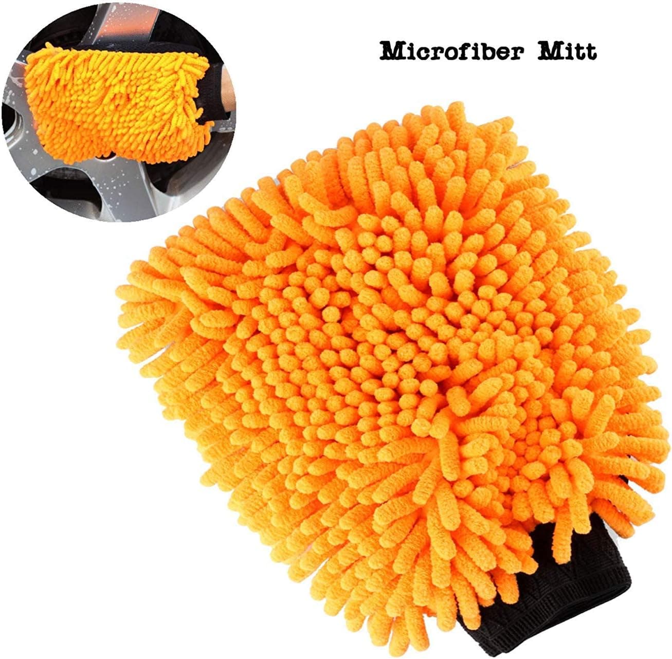 SCRUBIT 2-Pack Car Wash Mitt