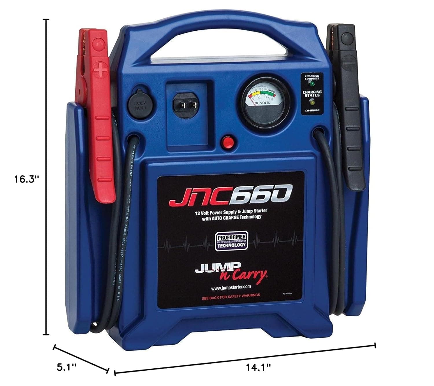 Clore Automotive Jump-N-Carry JNC660