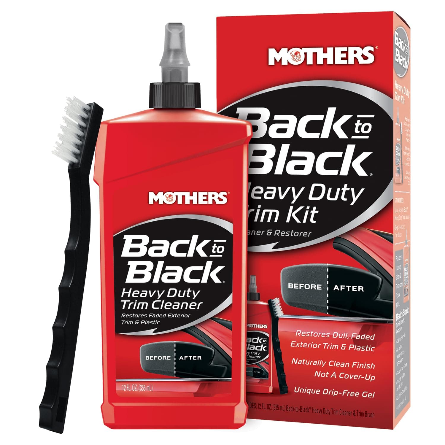 Mothers Back-to-Black Heavy Duty Trim Cleaner Kit