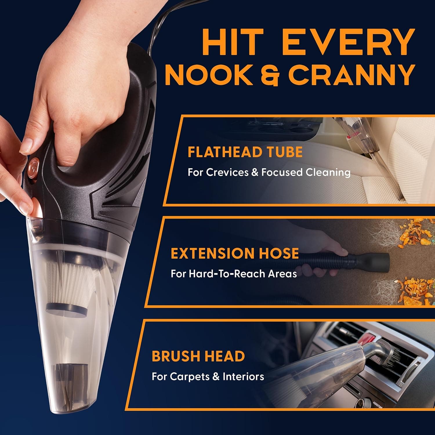 THISWORX Car Vacuum Cleaner