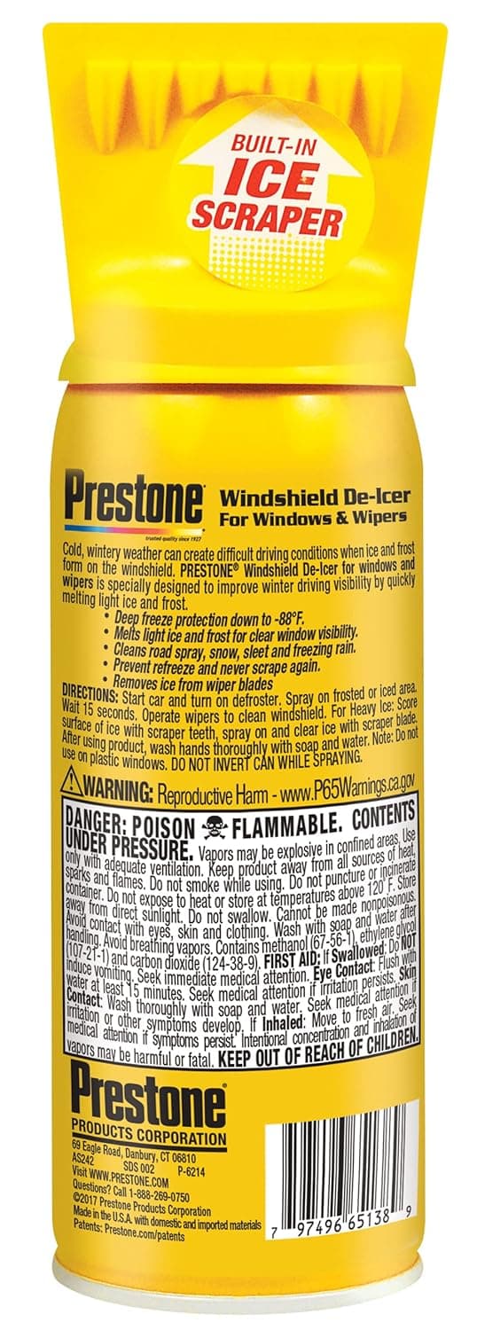 Prestone AS242 Windshield De-Icer