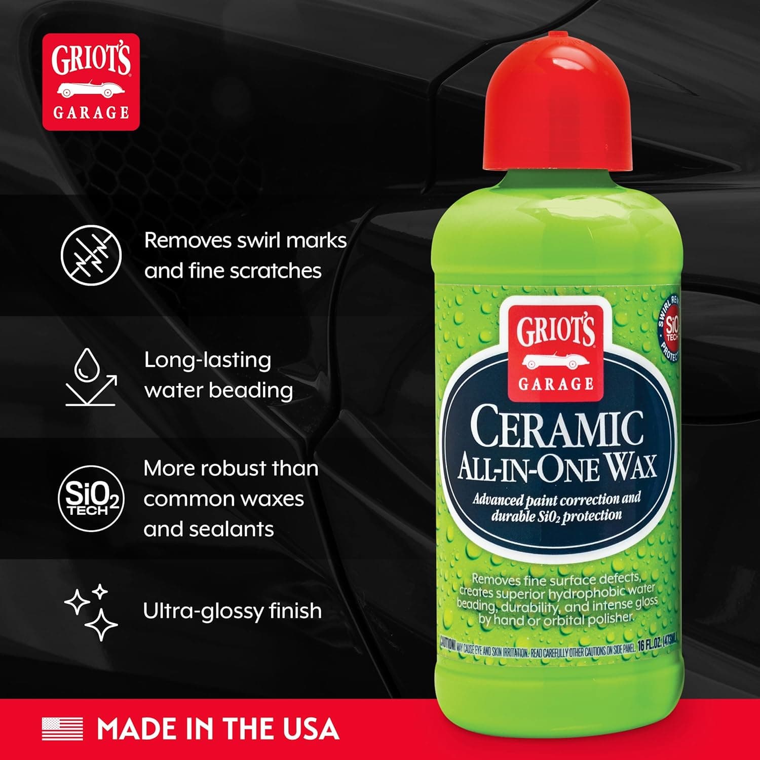 Griot's Garage Ceramic All-In-One Wax