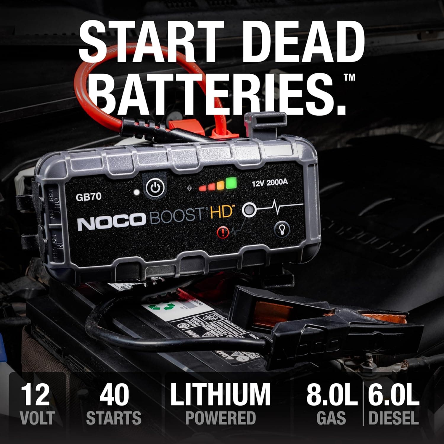 NOCO Boost HD GB70 Jump Starter