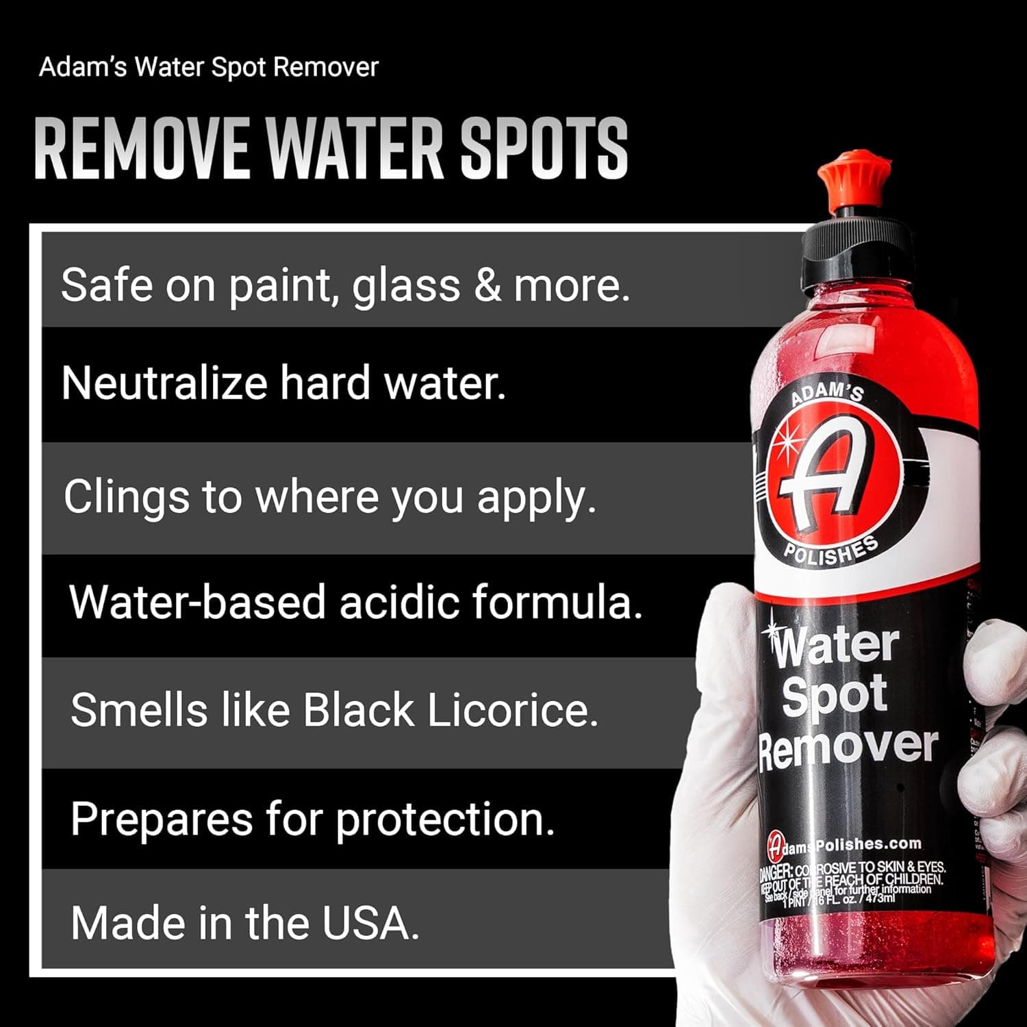 Adam's Polishes Water Spot Remover