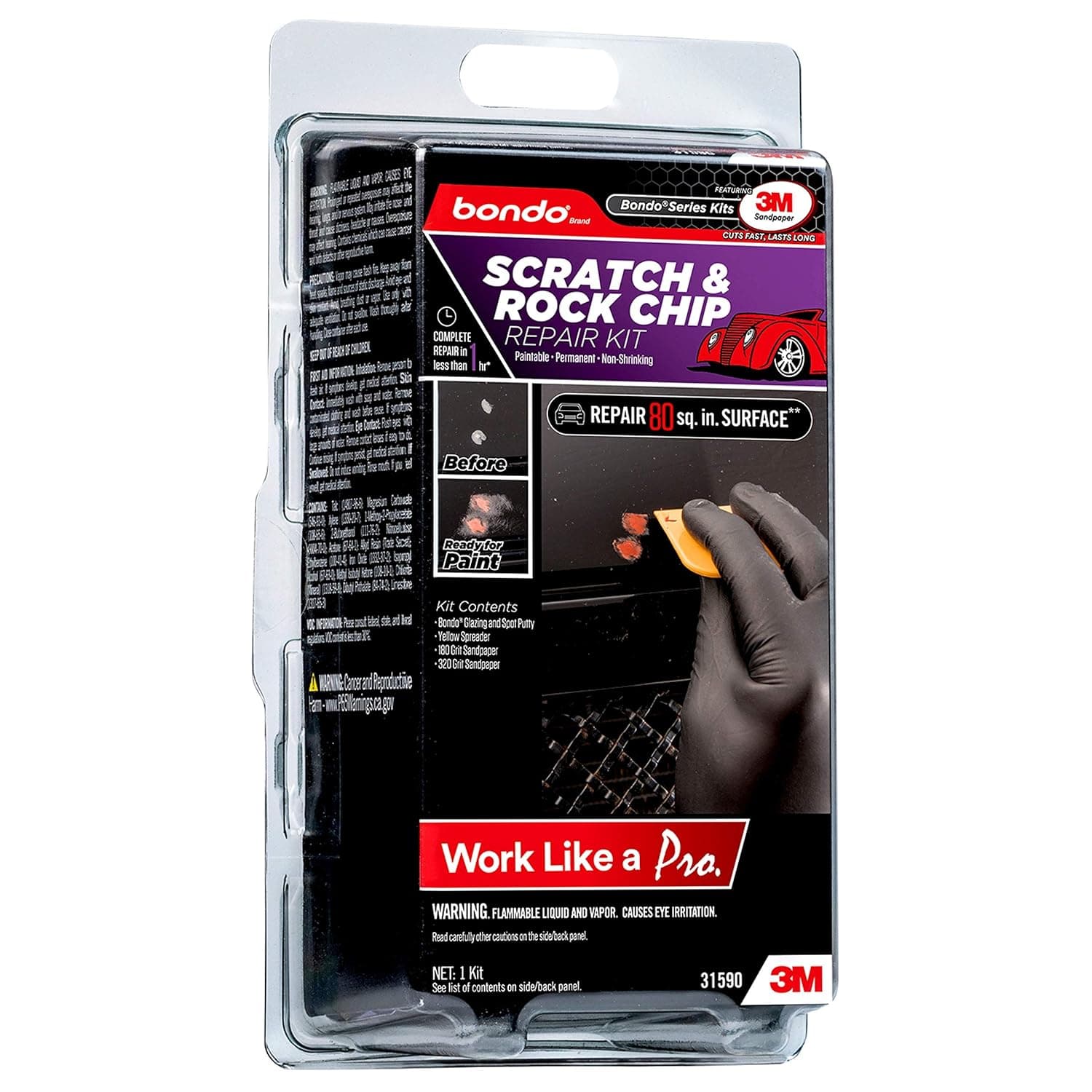 Bondo Scratch & Rock Chip Repair Kit