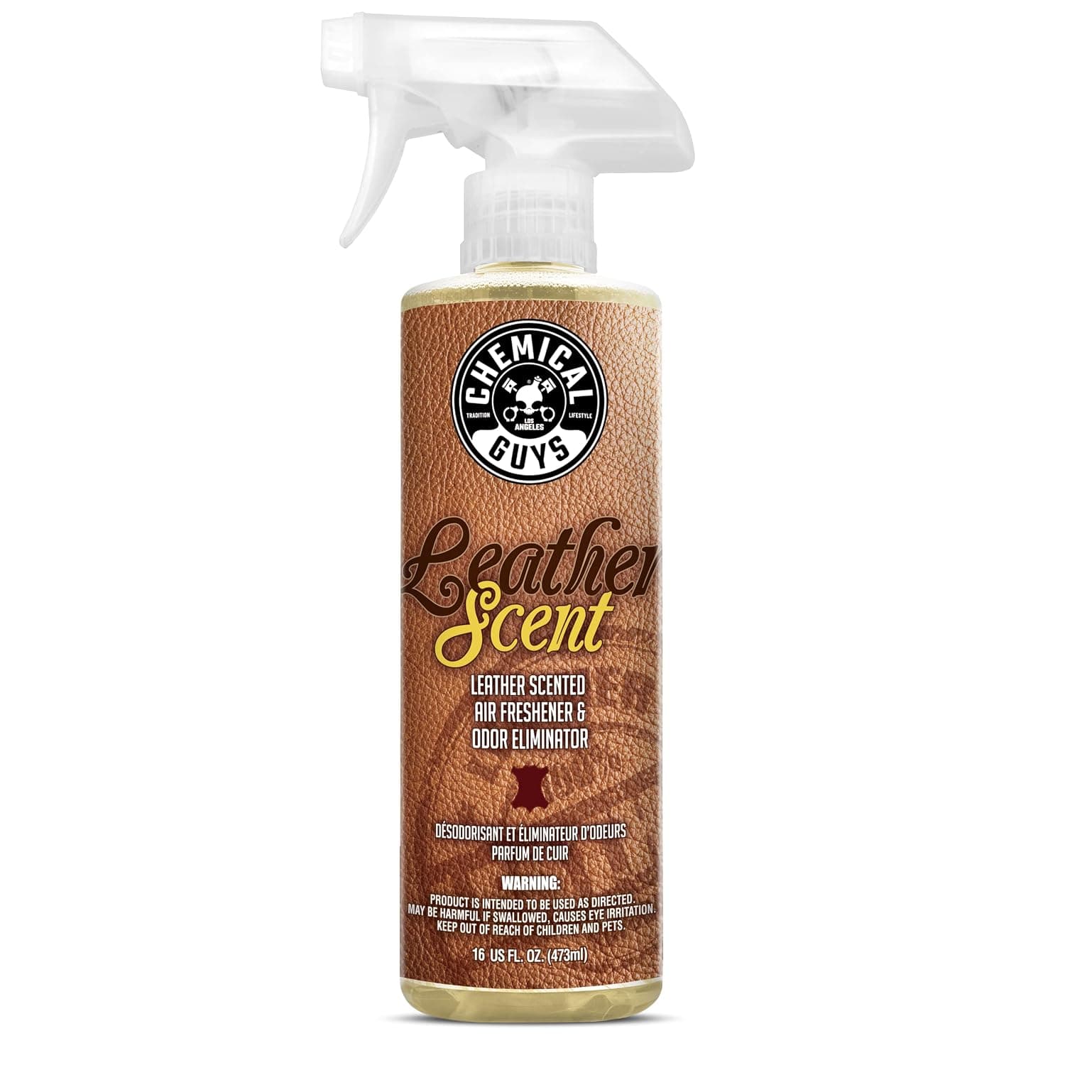 Chemical Guys Leather Scent Premium Air Freshener and Odor Eliminator