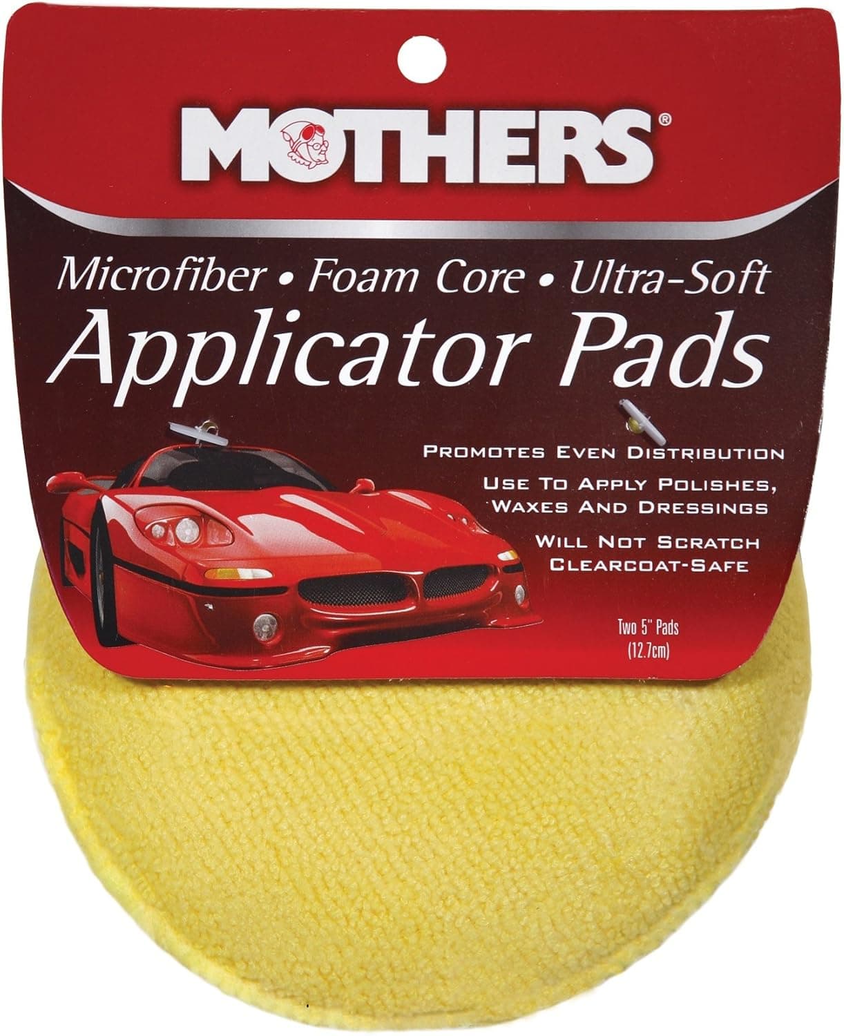 Mothers 156501 Microfiber Applicator Pads