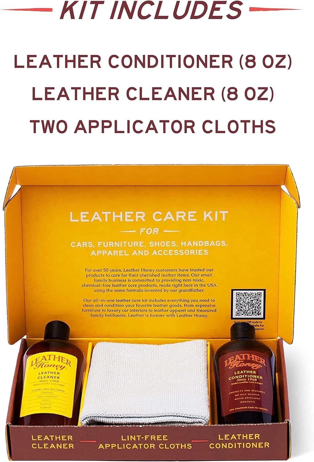 Leather Honey Complete Leather Care Kit