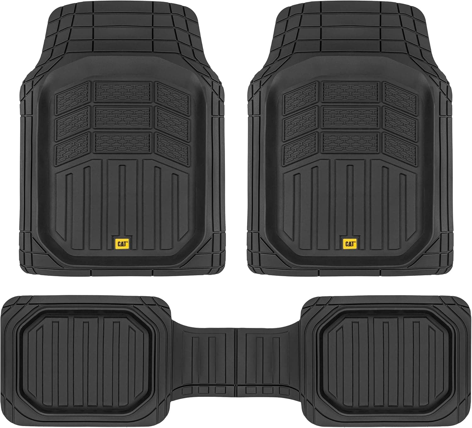CAT CAMT-9013 Heavy Duty Deep Dish Rubber Floor Mats