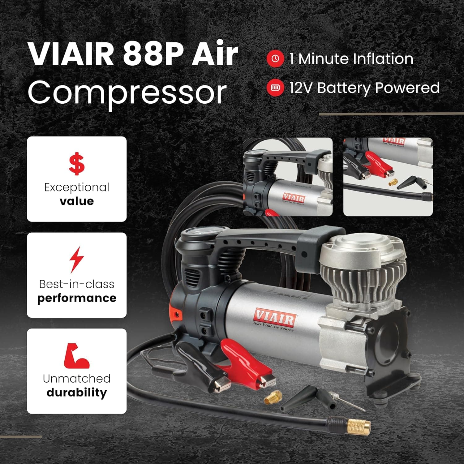 VIAIR 88P Portable Compressor Kit