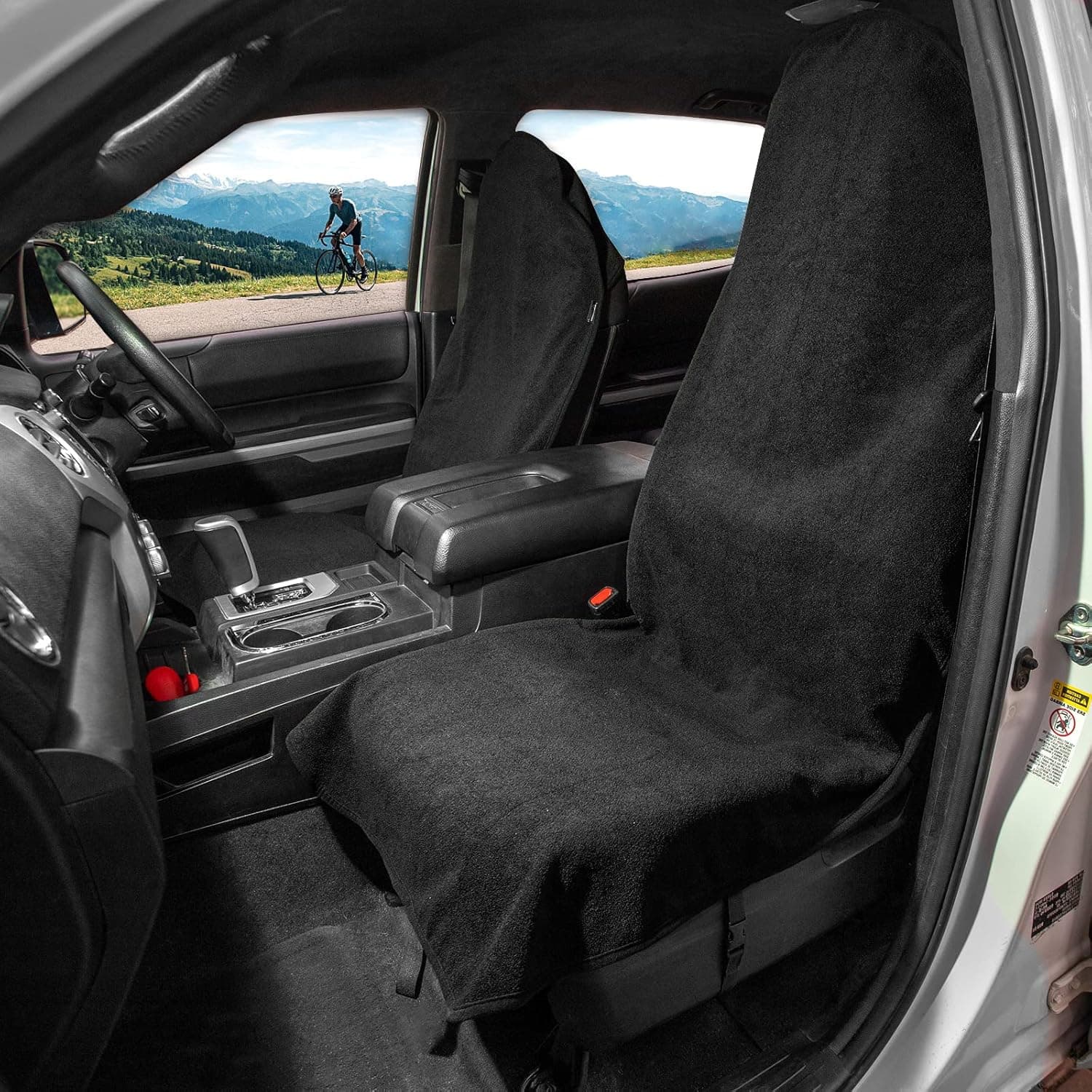 Leader Accessories Waterproof Towel Front Seat Covers (2-Pack)