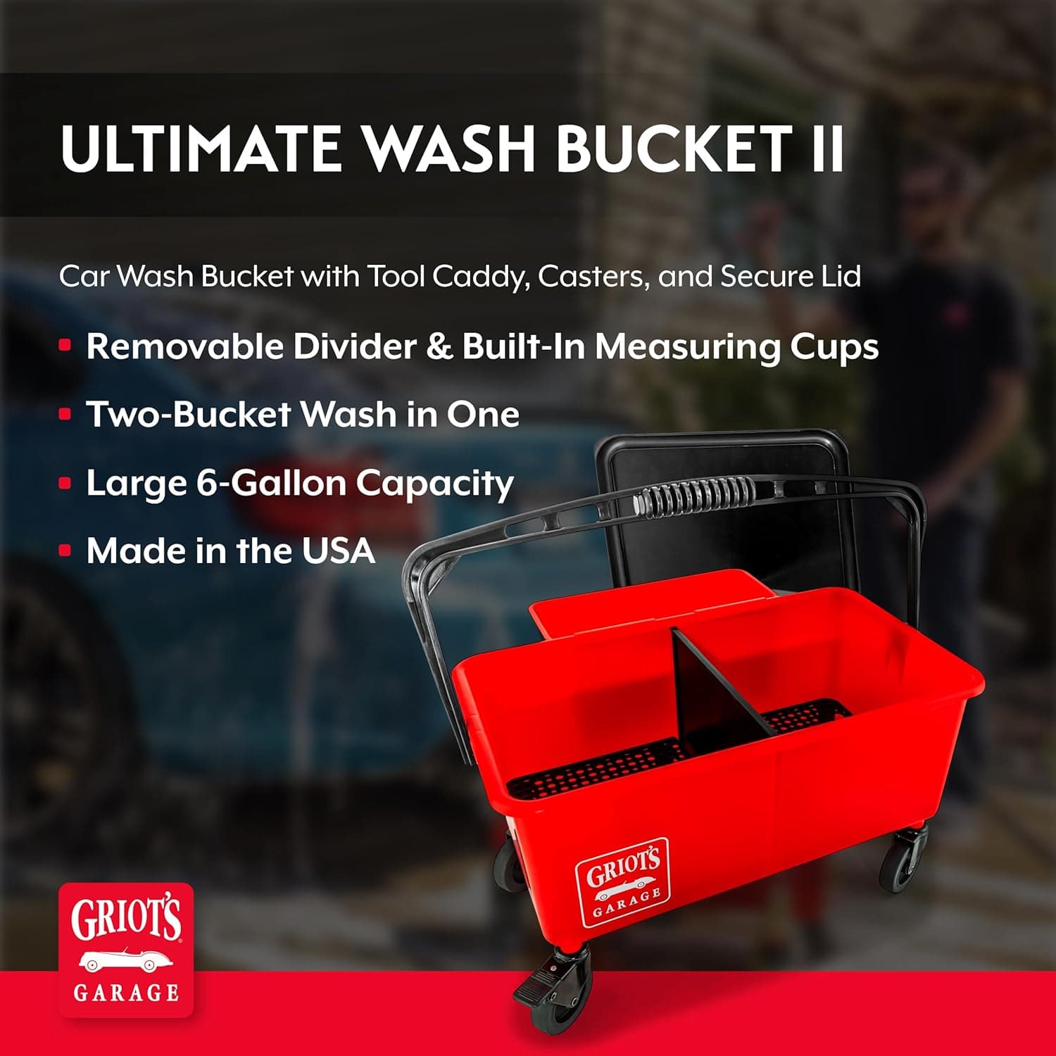 Griot's Garage Ultimate Wash Bucket II