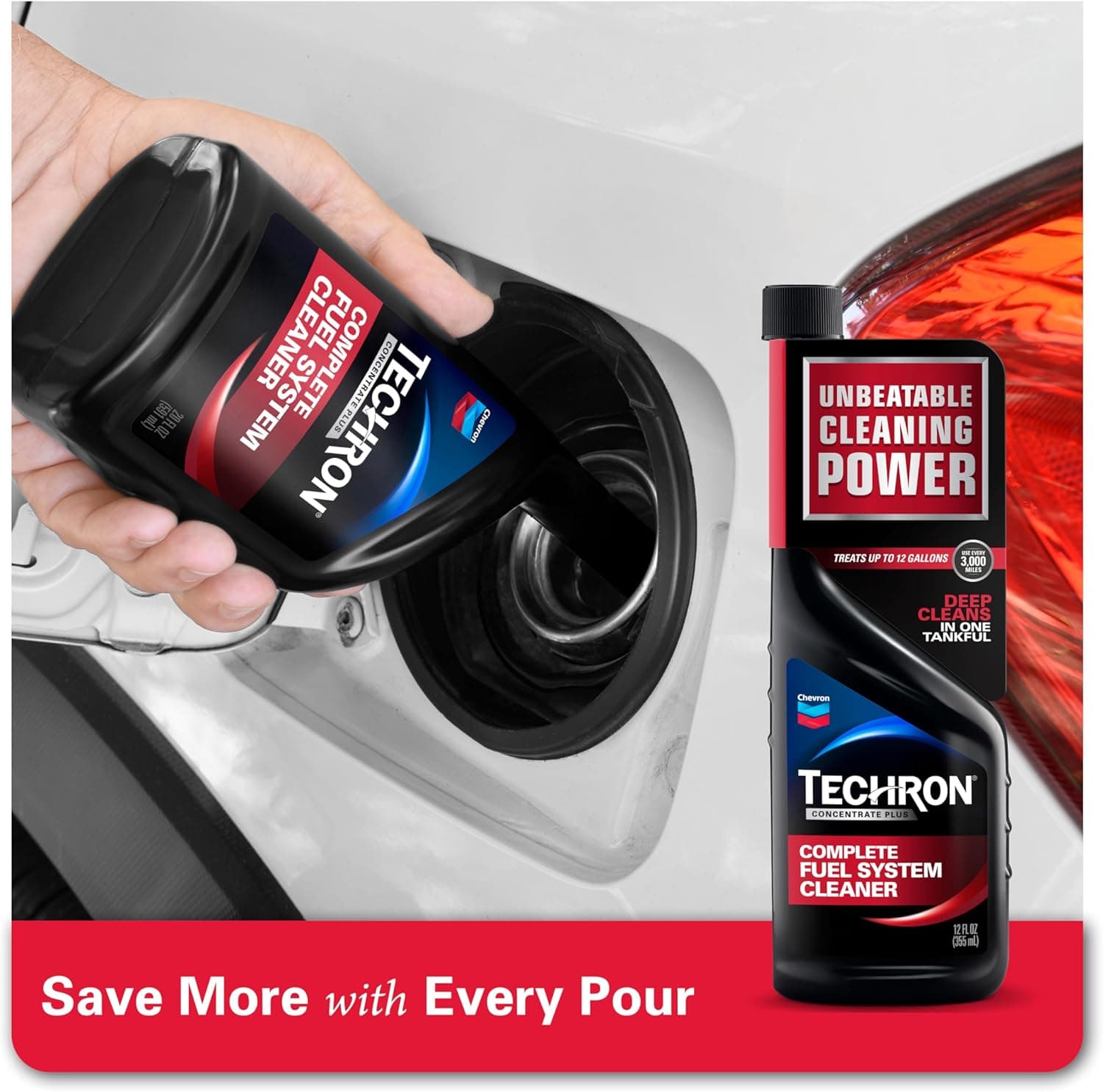 Chevron Techron Concentrate Plus Complete Fuel System Cleaner